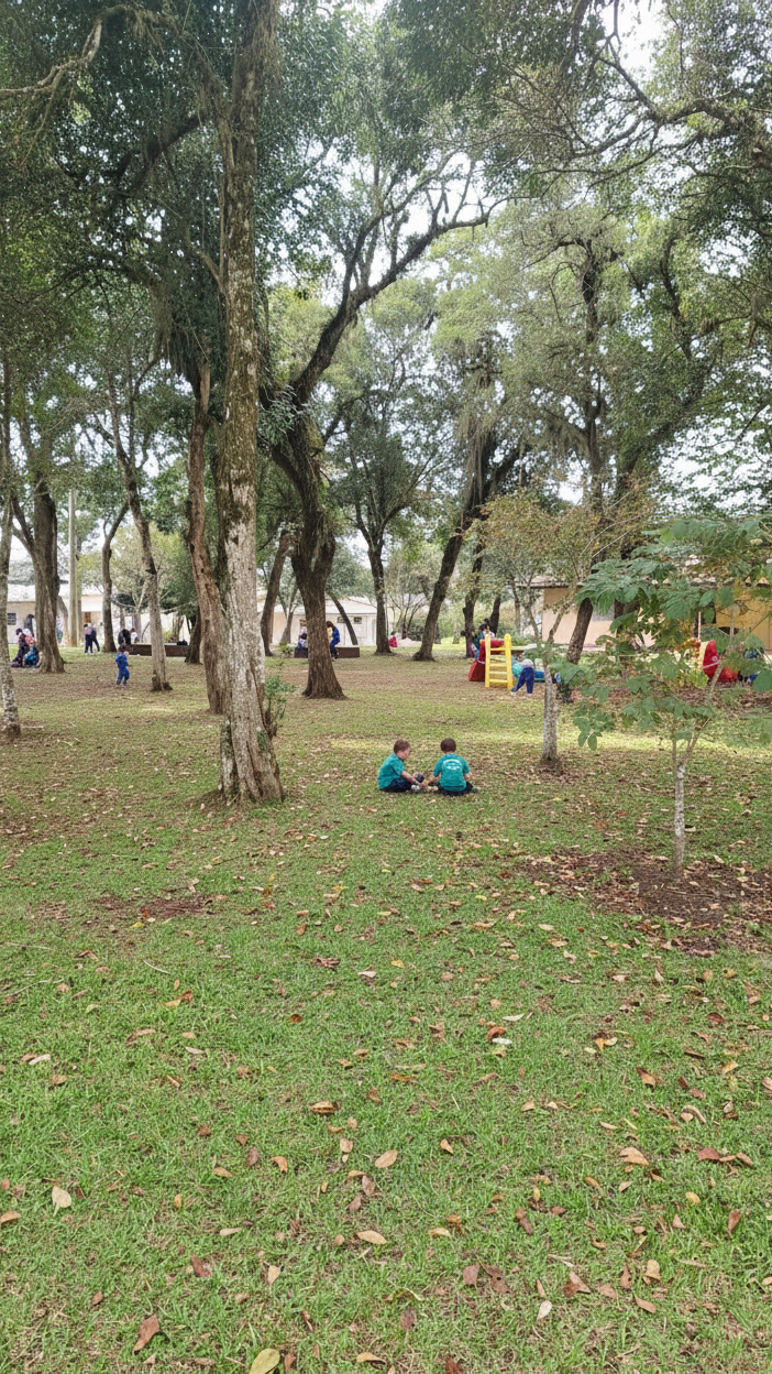 Crianças brincando